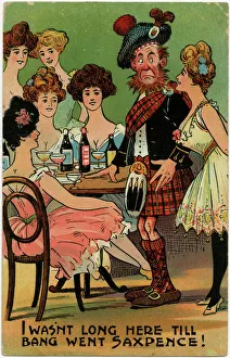Comedy Collection: Classic Tight Scotsman Joke - Lured by six beauties