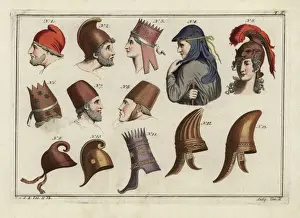 Parthian Prints: Classical hats and bonnets