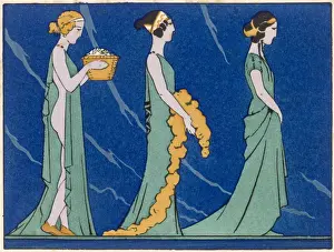 Three classical maidens