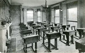 Eure Prints: A Classroom - Chⴥau Blanc, Charleval, Haute-Normandie