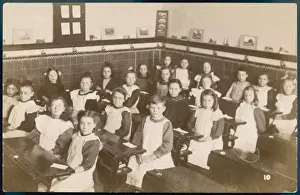 Classroom of girls