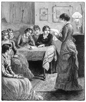 Classroom Scene 1883