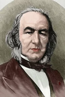 Images Dated 30th December 2012: Claude Bernard (1813-1878). Colored engraving