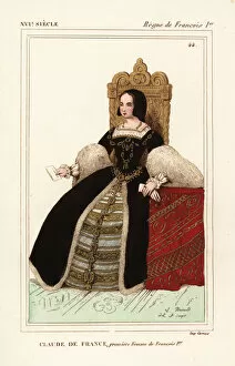 Brittany Collection: Claude de France, first wife to King Francis