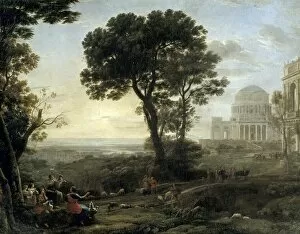 Oils Collection: Claude Lorrain (1600-1682). View of Delphi with
