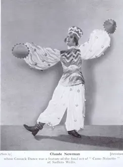Claude Newman in his Cossack dance in Casse-Noisette
