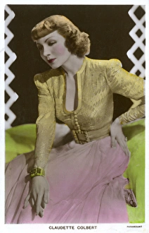 Colbert Gallery: Claudette Colbert - French-born American actress