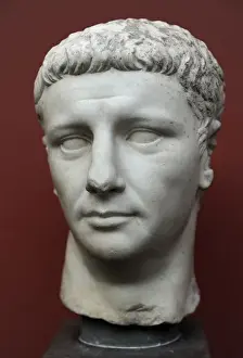 Dynasty Prints: Claudius (10 BC-54 AD). Roman Emperor. Bust. Marble