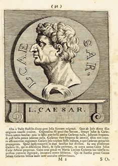 Gods And Heroes Prints: Claudius I, Roman Emperor, 10BC - 54 AD