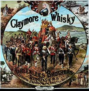Images Dated 2nd November 2010: Claymore Whisky advert