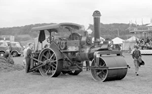 Plymouth Collection: Clayton & Shuttleworth Road Roller YA7417
