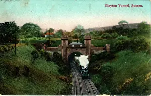 Brighton Prints: Clayton Tunnel, Clayton, Sussex
