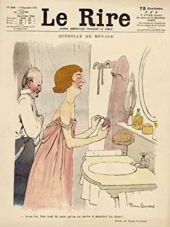 Bath Room Prints: Cleaning False Teeth