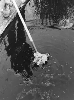Cleaning a Garden Pond