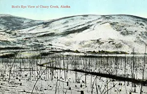 Fairbanks Prints: Cleary Creek, Alaska, USA