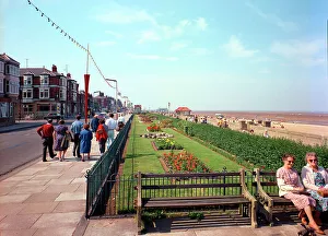 Kingsway Prints: Cleethorpes - Kingsway Gardens and promenade