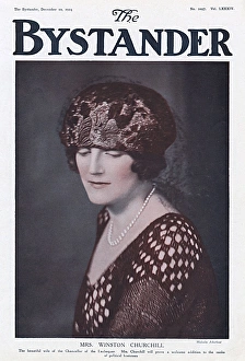 Images Dated 19th September 2016: Clementine Churchill, 1924