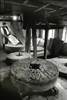 Grind Prints: Cleobury Mortimer mill wheels