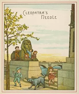 Cleopatras Collection: Cleopatra Needle / 1883