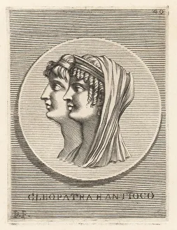 Cleopatra Thea and her son Antiochus VIII, rulers of the Seleuci