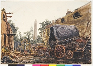 Images Dated 14th February 2011: Cleopatras Needle, Adelphi Arches, London