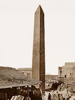 Alexandria Collection: Cleopatras Needle, Alexandria, Egypt