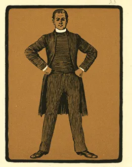 Images Dated 6th September 2018: Some Clerical Types by John Kendal, The Autocrat