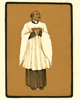 Images Dated 6th September 2018: Some Clerical Types by John Kendal, Exaltation