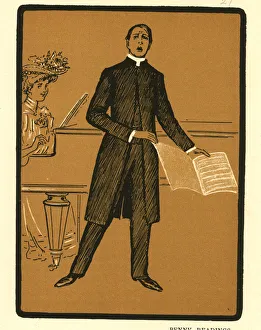 Images Dated 6th September 2018: Some Clerical Types by John Kendal, Penny Readings