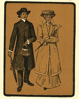 Images Dated 6th September 2018: Some Clerical Types by John Kendal, Two Years After