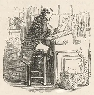 Clerk at his Desk