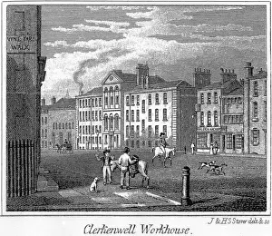 Farringdon Prints: Clerkenwell Parish Workhouse, London