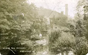 Cleve Prints: Cleve Tea Gardens, Frenchay, Bristol County