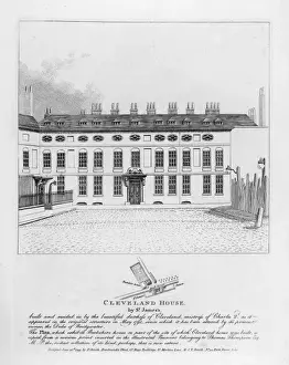 Villiers Prints: Cleveland House, London