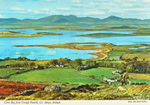 Images Dated 8th May 2019: Clew Bay from Croagh Patrick, County Mayo by J. Hinde