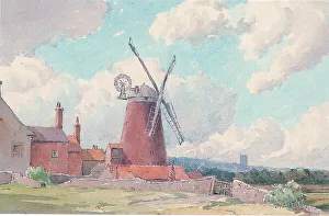 Cley-next-the-Sea Norfolk Landscape scene England