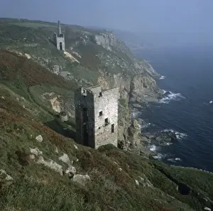 Intrusive Prints: The cliff edge engine houses of Wheal Trewavas