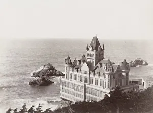 Overlooking Prints: Cliff House, overlooking the ocean, San Francisco, California
