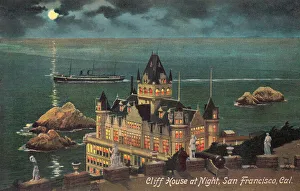 Heights Prints: Cliff House and Seal Rocks, San Francisco, California, USA