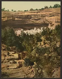Verde Prints: Cliff Palace, Mesa Verde, general view
