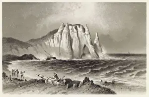 Cliffa at Etretat
