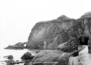 Cliffs and Arch, Cushendun