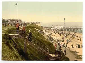 From the cliffs, Clacton-on-Sea, England