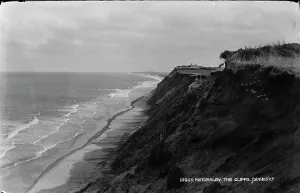 Overcast Prints: The Cliffs at Mundesley