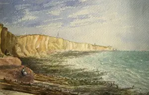 The cliffs near Brighton