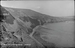 Grassy Prints: The Cliffs at Ravenscar
