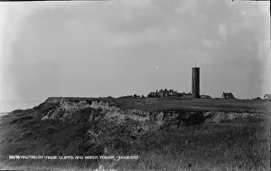 Cliffs and Watch Tower at Walton-on-the-Naze