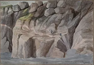 Beche Prints: Cliffs at Zennor, Cornwall