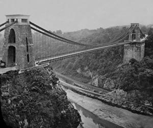 Images Dated 3rd February 2015: Clifton Suspension Bridge, Bristol