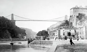 Clifton Prints: Clifton Suspension Bridge, Victorian period